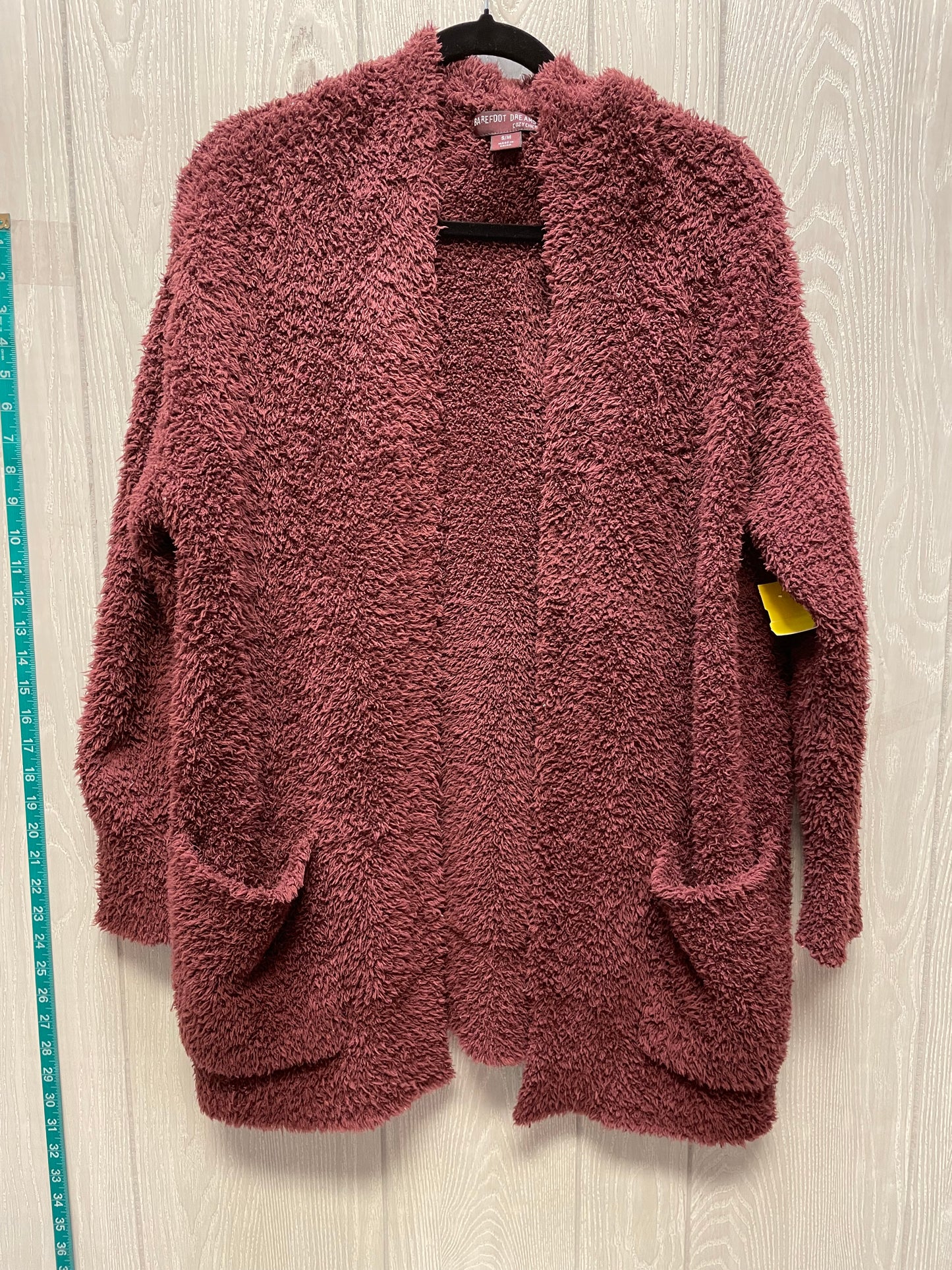 Sweater Cardigan By Barefoot Dreams In Red, Size: S