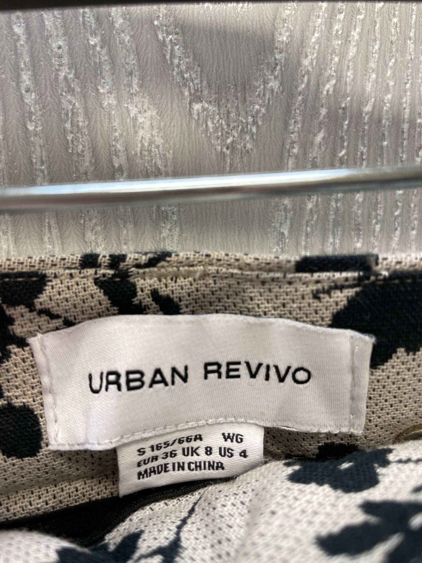 Pants Dress By URBAN REVIVO  In Black & Grey, Size: 4