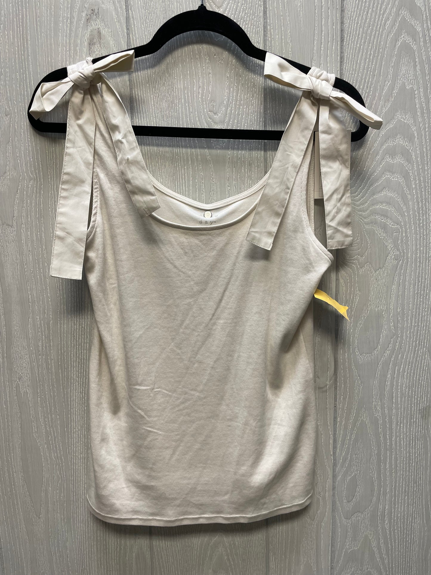 Tank Top By A New Day In Cream, Size: L