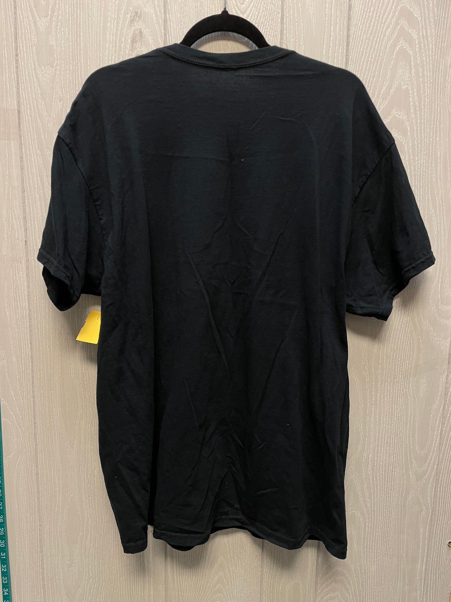 Top Short Sleeve By Cash In Black, Size: Xl