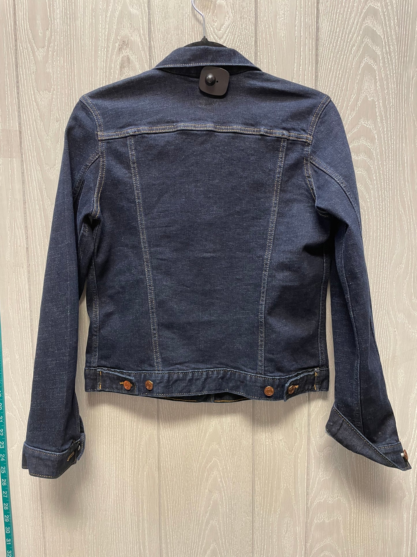 Jacket Denim By Gap In Blue Denim, Size: S