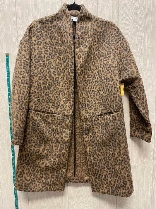 Coat Peacoat By Old Navy In Animal Print, Size: S