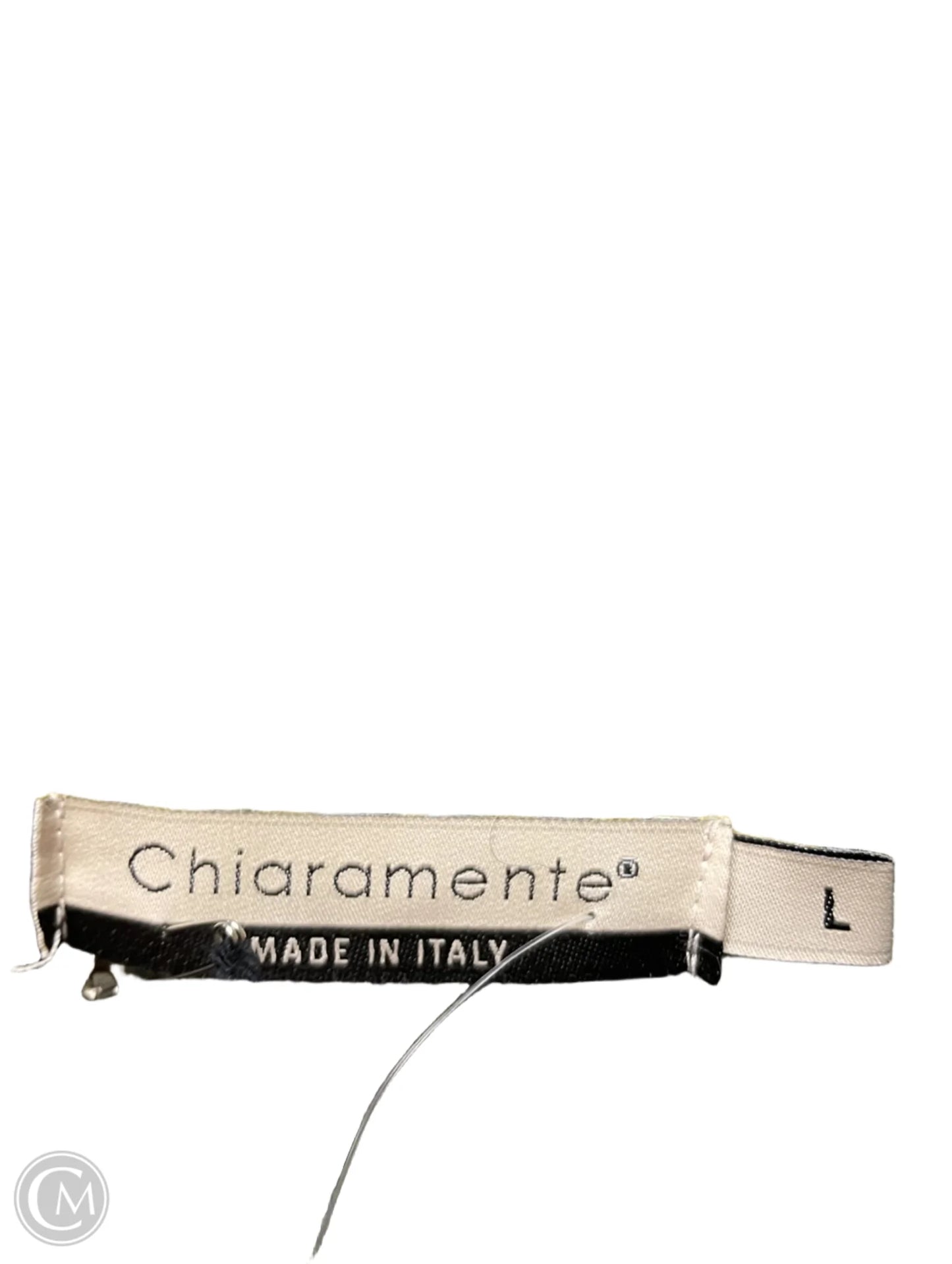 Sweater By CHIARAMENTE In Grey & Yellow, Size: L