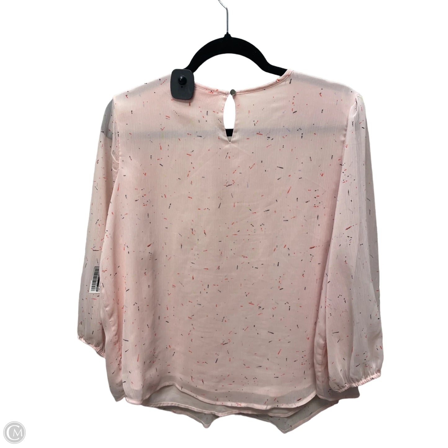 Top 3/4 Sleeve By Evri In Floral Print, Size: Xl