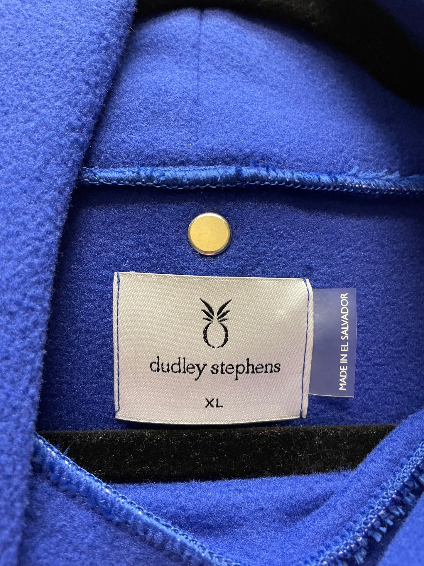 Jacket Fleece By Tuckernuck In Blue, Size: Xl