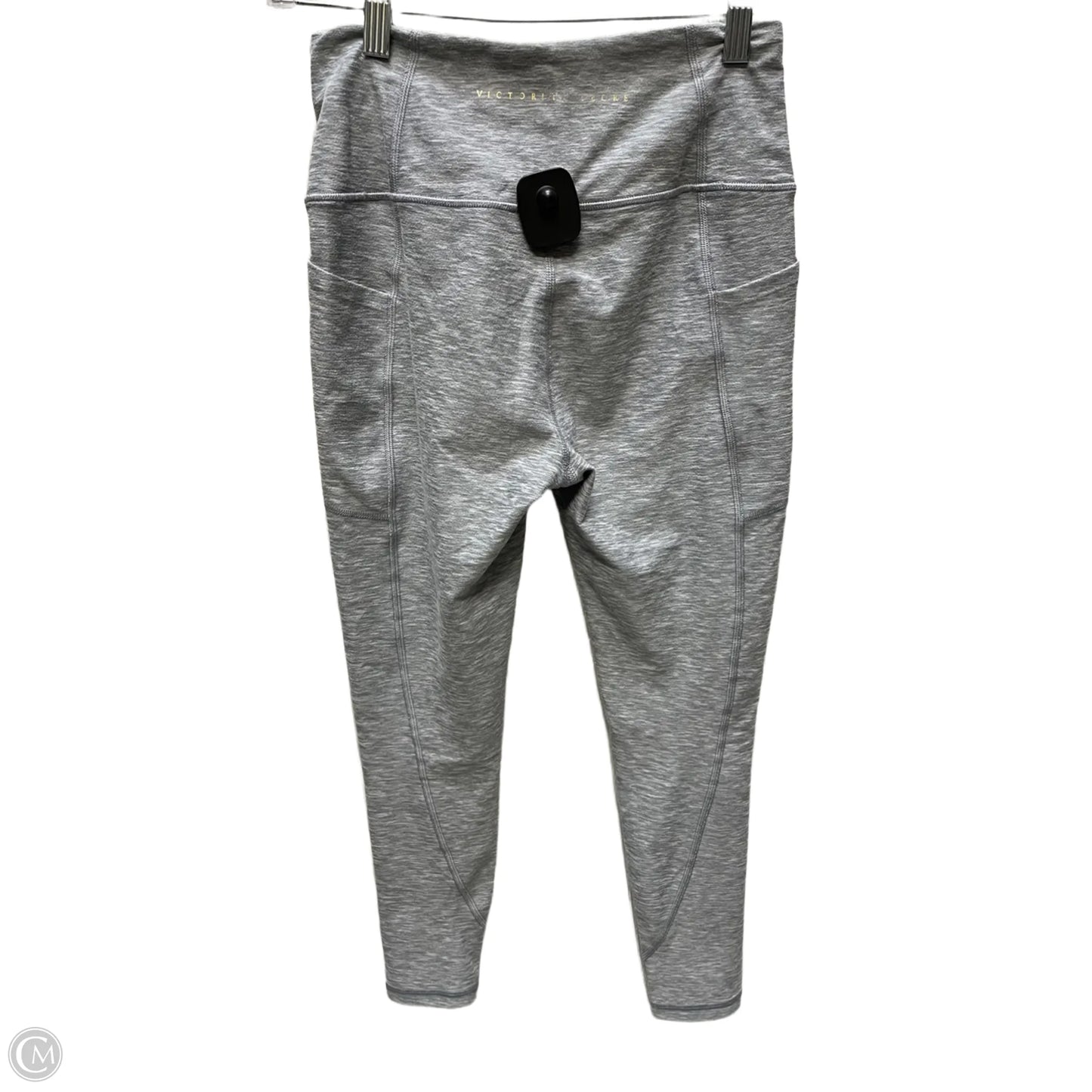 Athletic Leggings By Victorias Secret In Grey, Size: S