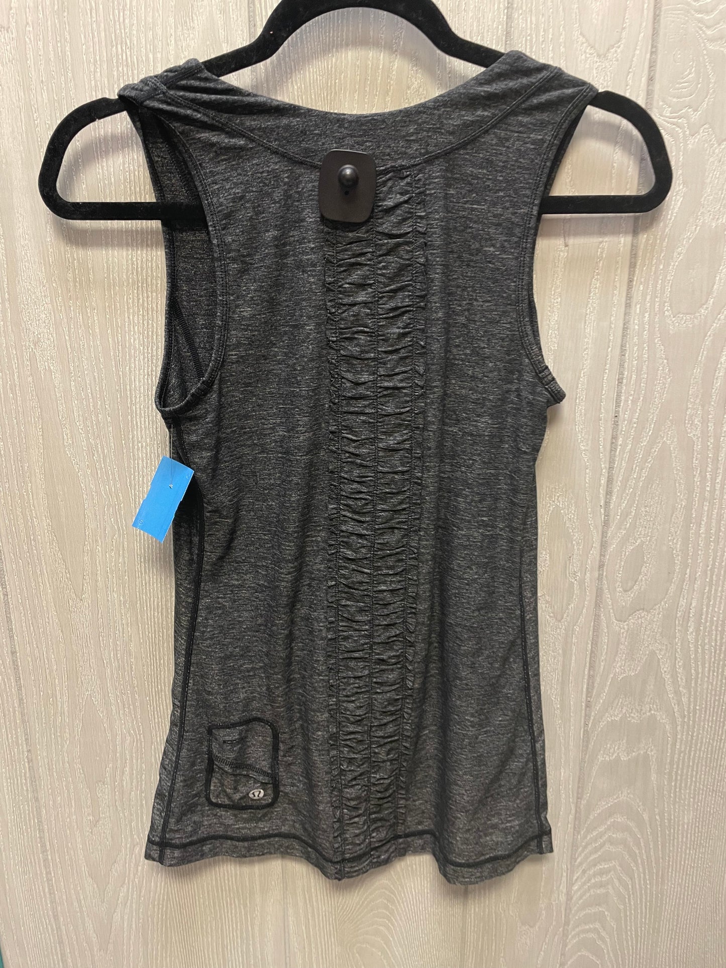 Athletic Tank Top By Lululemon In Grey, Size: S