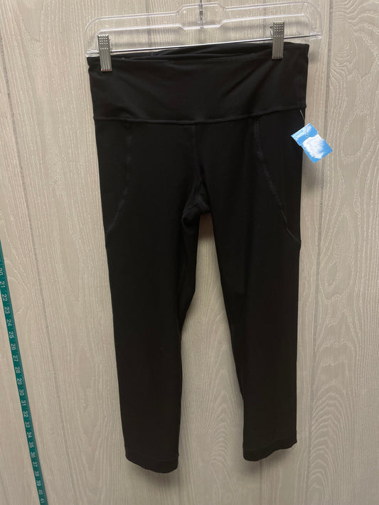 Athletic Leggings Capris By Lululemon In Black, Size: S