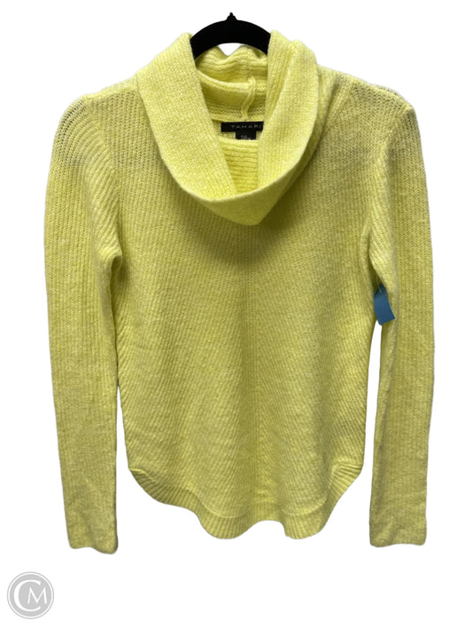 Sweater By Tahari By Arthur Levine In Yellow, Size: Xs