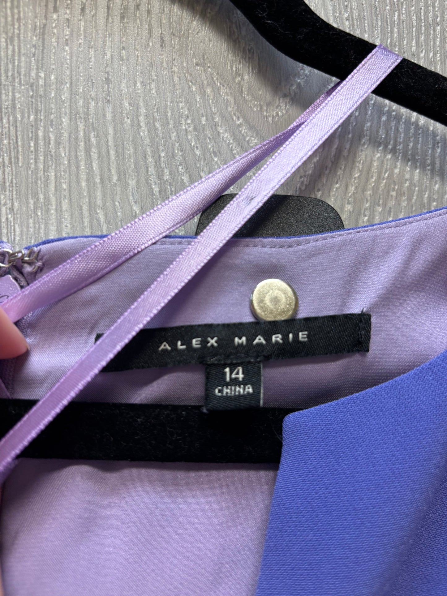 Jumpsuit By Alex Marie In Purple, Size: L