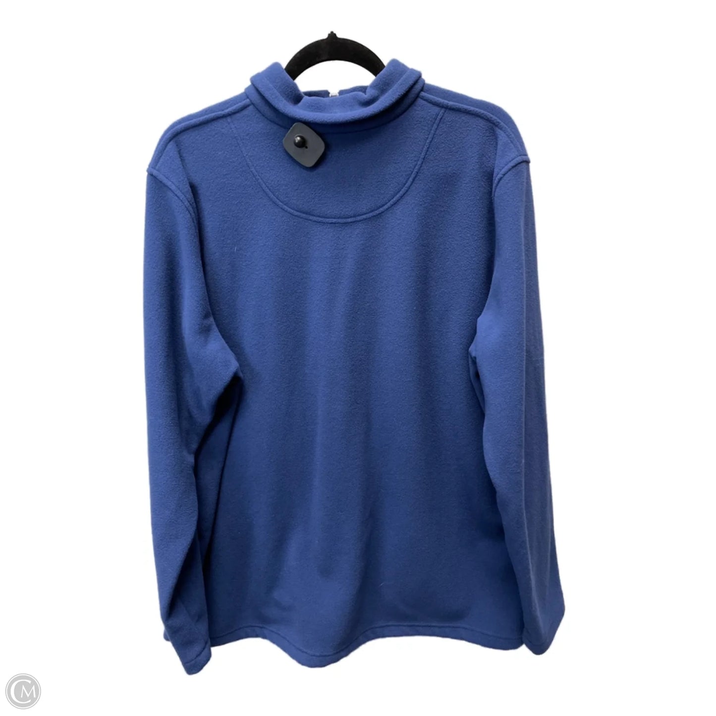 Jacket Fleece By Natural Reflections In Blue, Size: 2x