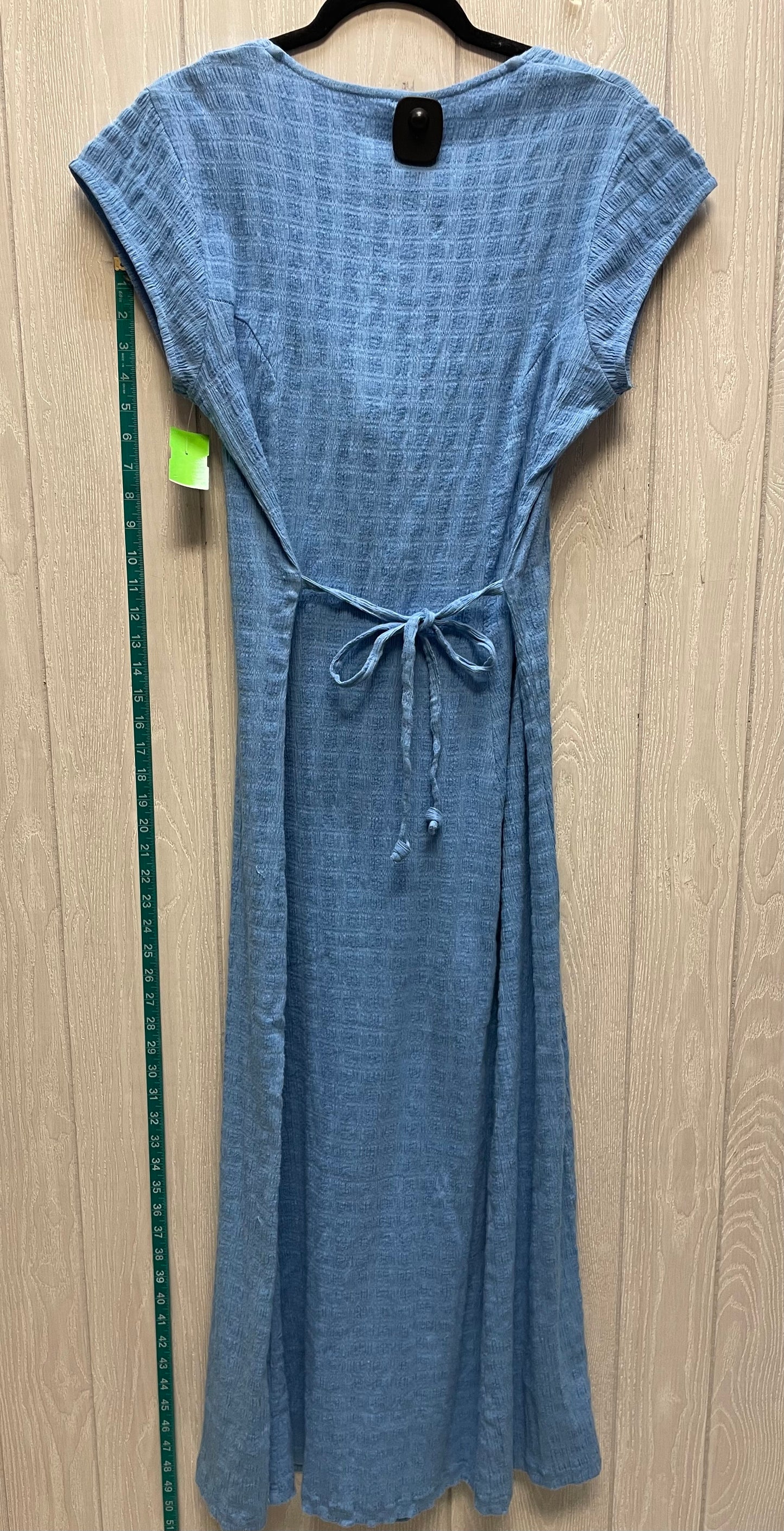 Dress Casual Midi By Free People In Blue, Size: L