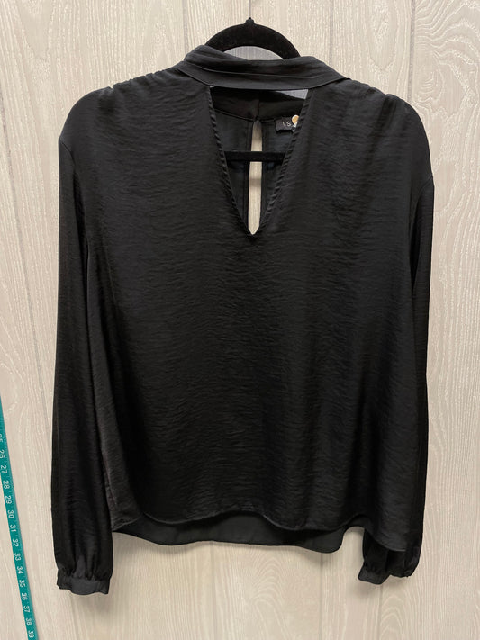 Blouse Long Sleeve By 1.state In Black, Size: 1x