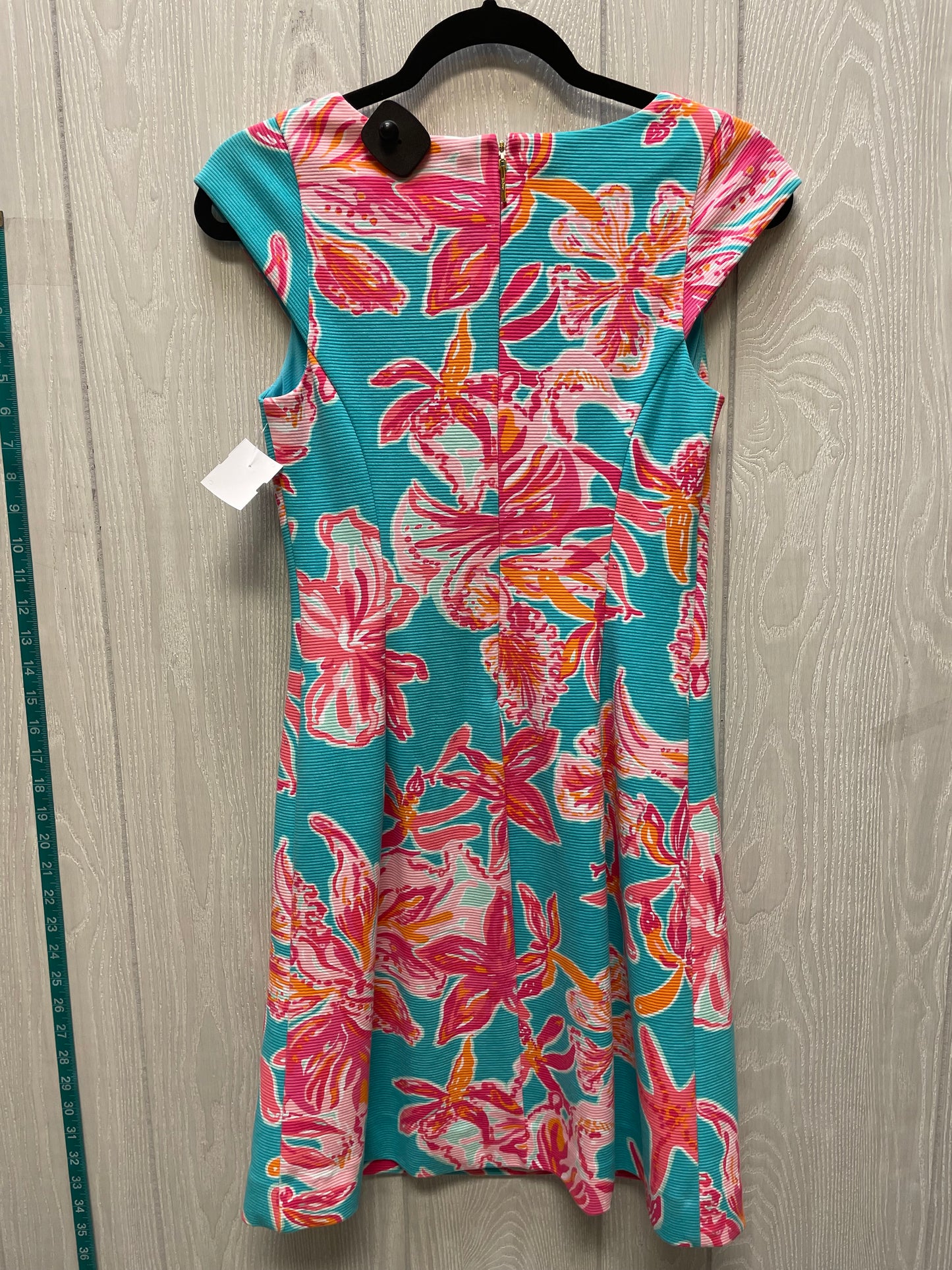 Dress Casual Midi By Lilly Pulitzer In Geometric Pattern, Size: S