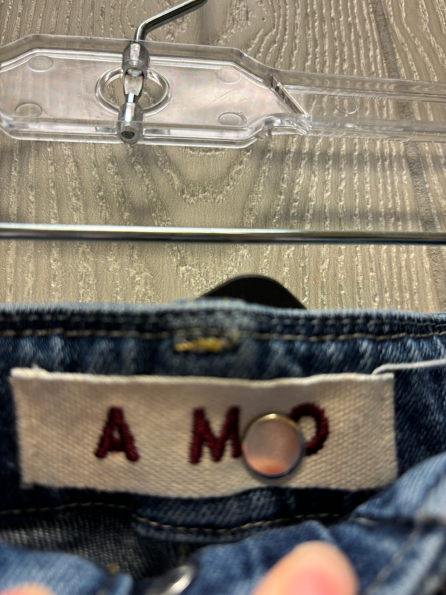 Jeans Skinny By Amo In Blue Denim, Size: 4