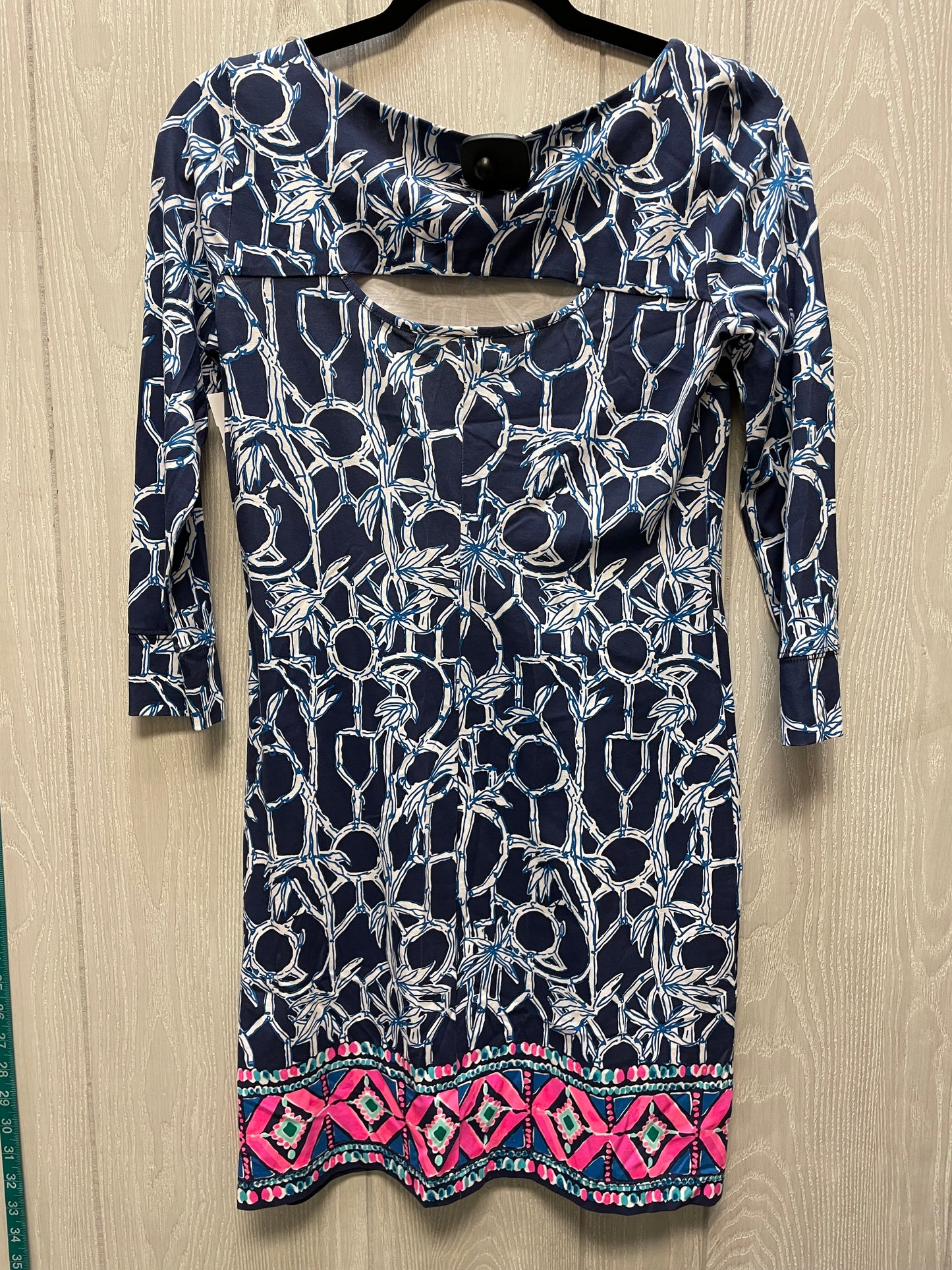 Dress Designer By Lilly Pulitzer In Floral Print, Size: Xs