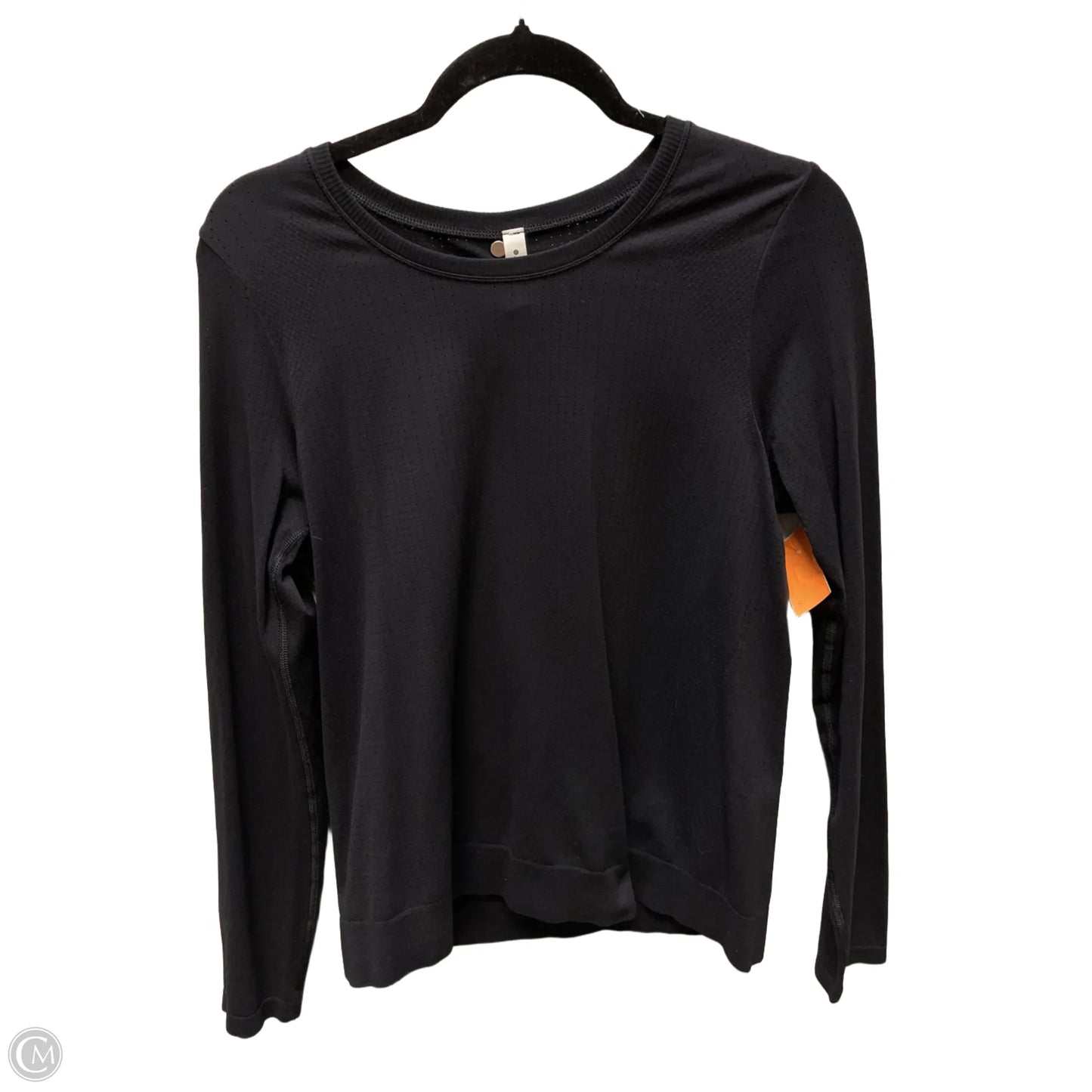 Athletic Top Long Sleeve Crewneck By Athleta In Black, Size: M