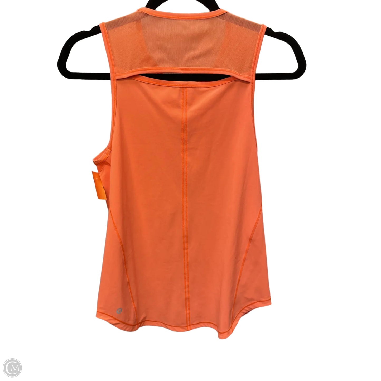 Athletic Tank Top By Lululemon In Orange, Size: M