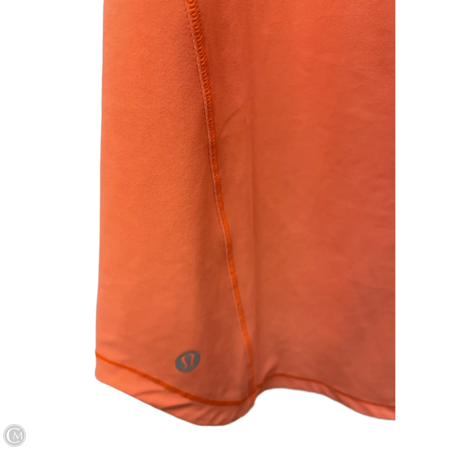 Athletic Tank Top By Lululemon In Orange, Size: M