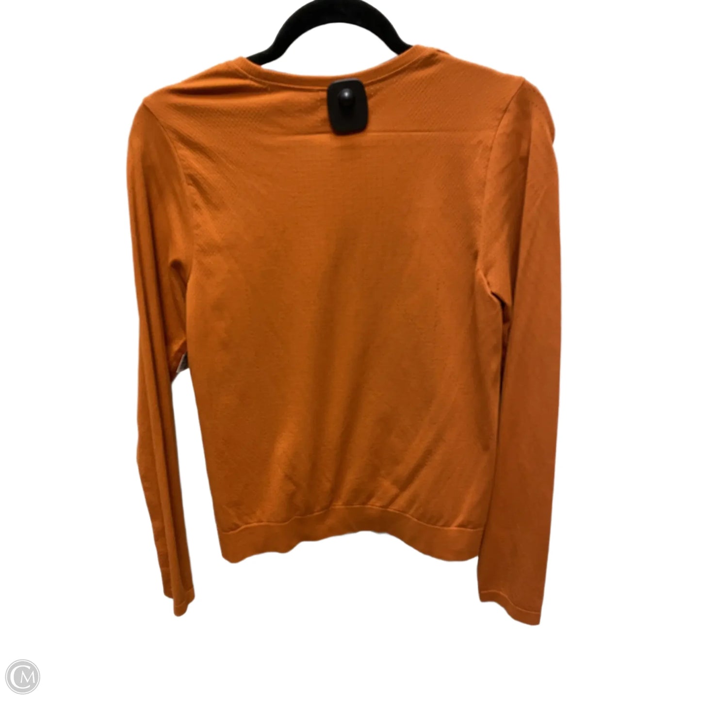 Athletic Top Long Sleeve Crewneck By Athleta In Orange, Size: S