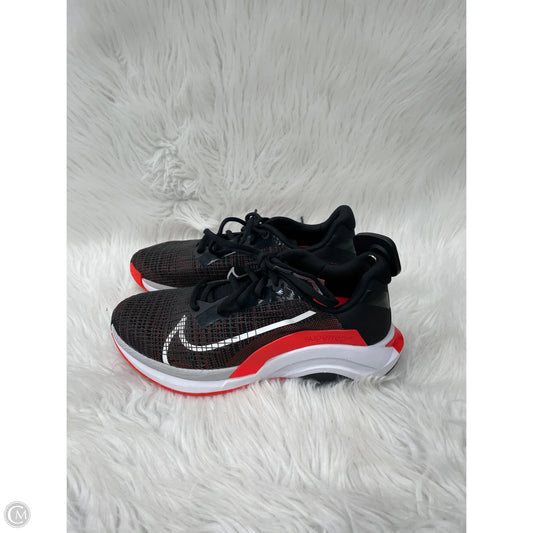 Shoes Athletic By Nike In Black & Orange, Size: 7.5