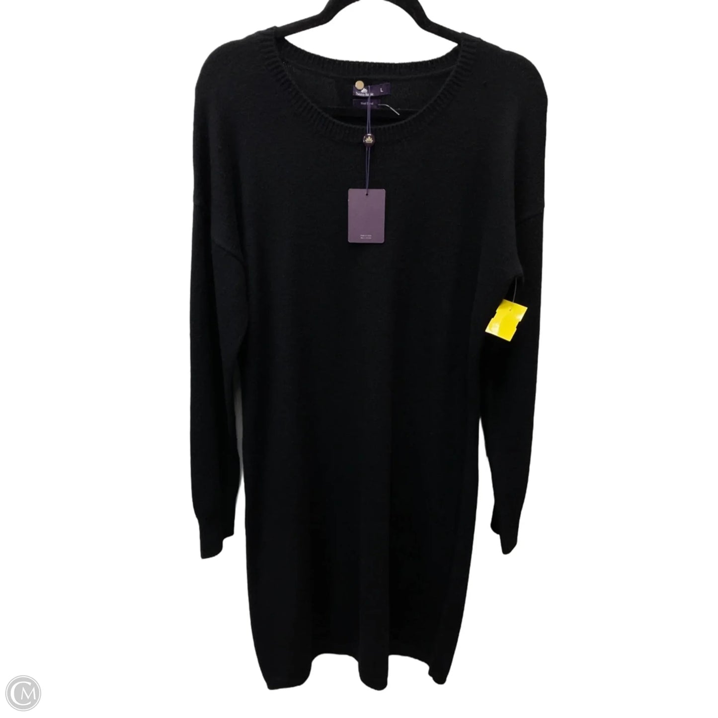 Dress Casual Midi By TOCCO REALE  In Black, Size: L