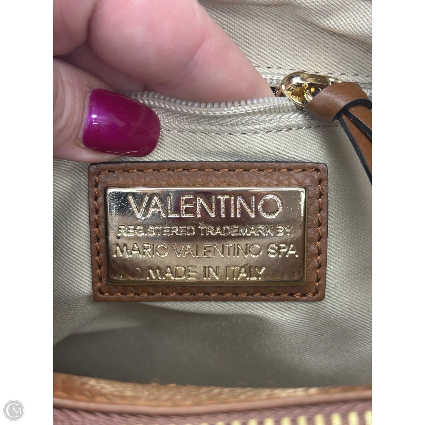 Handbag Designer By Valentino-mario, Size: Medium