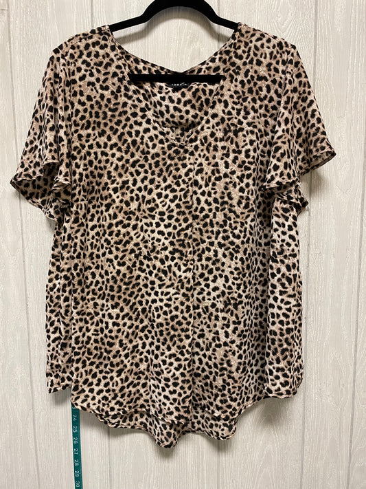 Blouse Short Sleeve By Torrid  Size: 1x