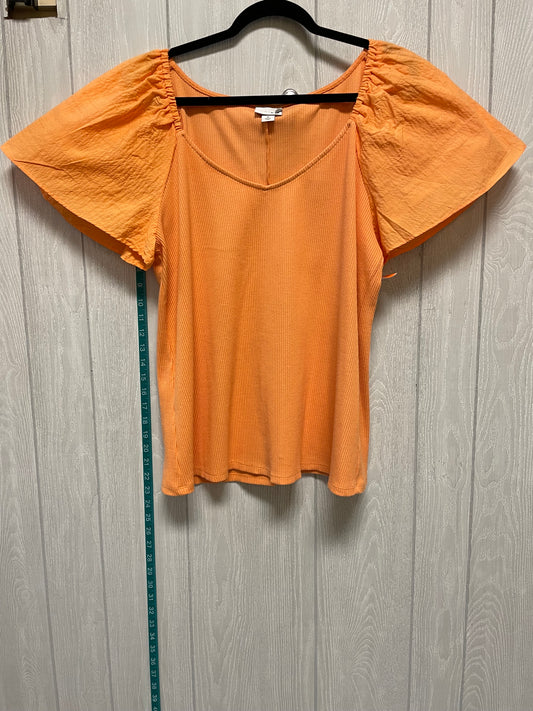 Top Short Sleeve By Ava & Viv  Size: 1x