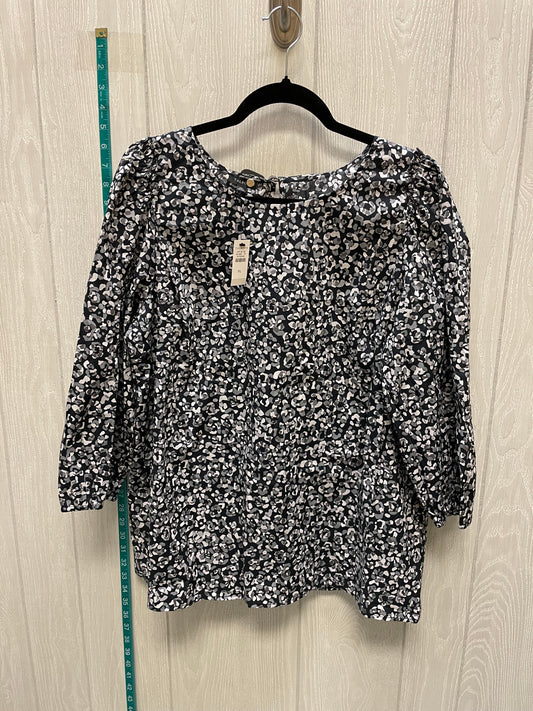 Top 3/4 Sleeve By Talbots  Size: Xl