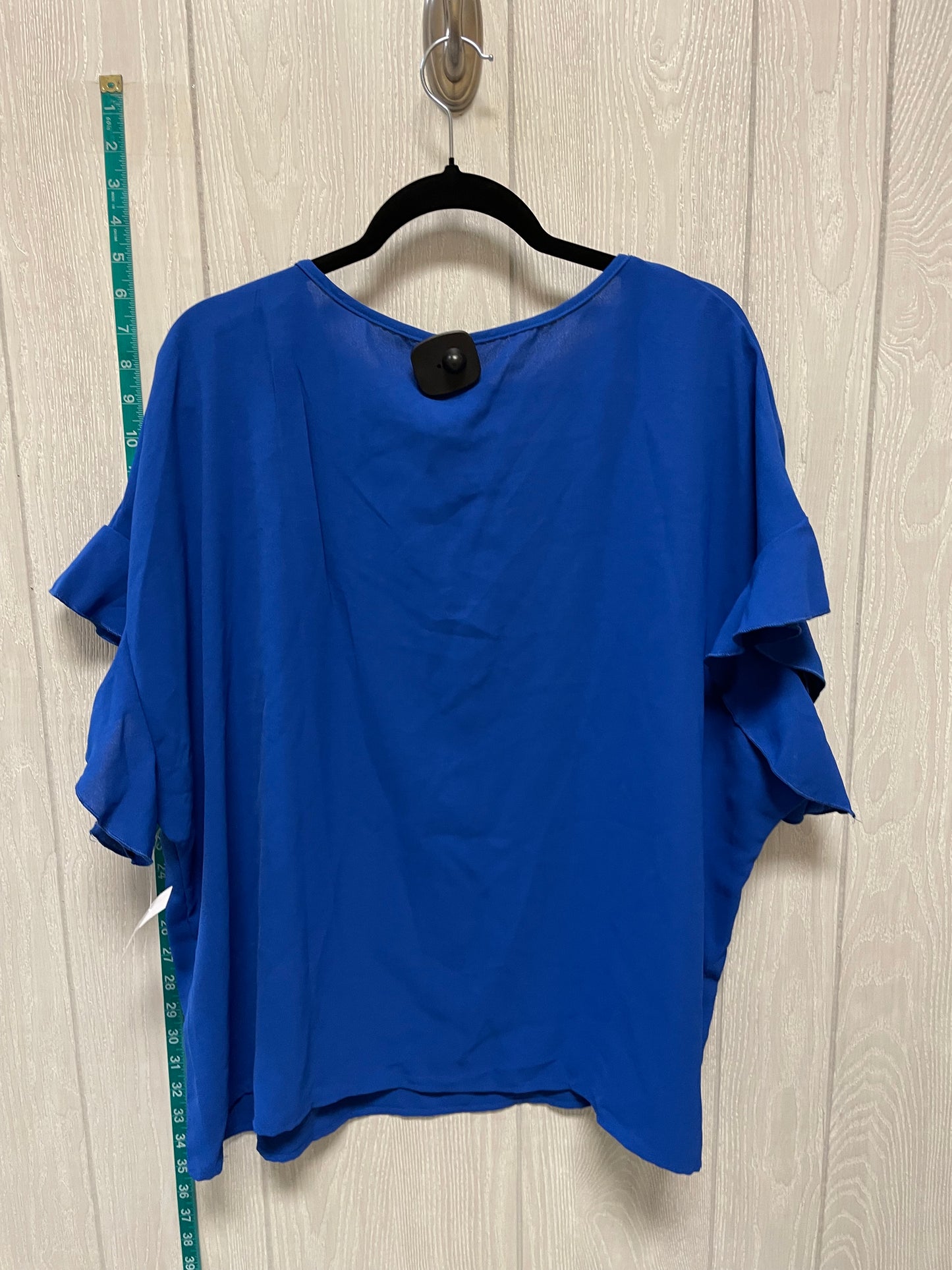 Blouse Short Sleeve By Emery Rose  Size: 3x