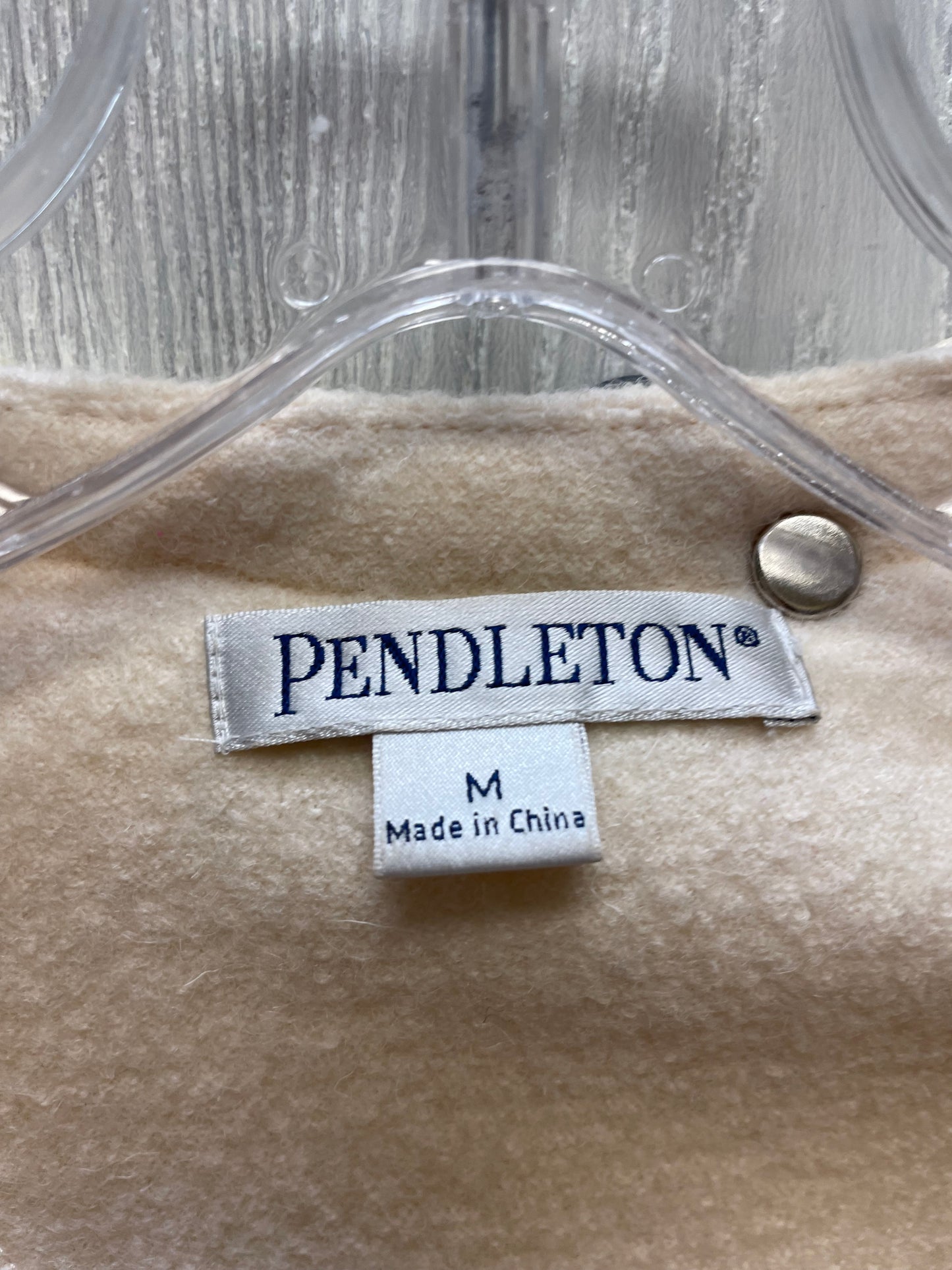 Coat Other By Pendleton In Cream, Size: M