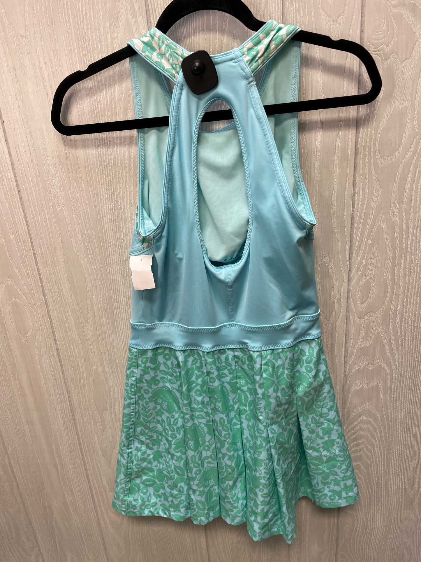 Athletic Dress By Stella Mccartney In Blue & Green, Size: S