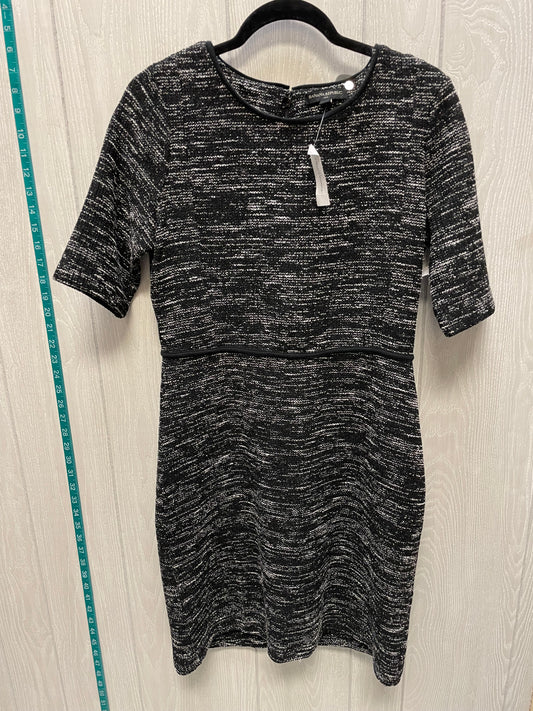 Dress Work By Banana Republic In Black & Cream, Size: 12