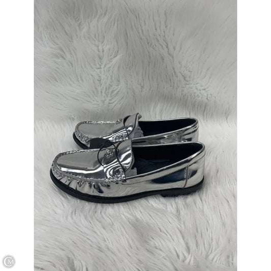 Shoes Designer By Coach In Silver, Size: 9.5