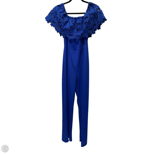 Jumpsuit By Clothes Mentor In Blue, Size: L