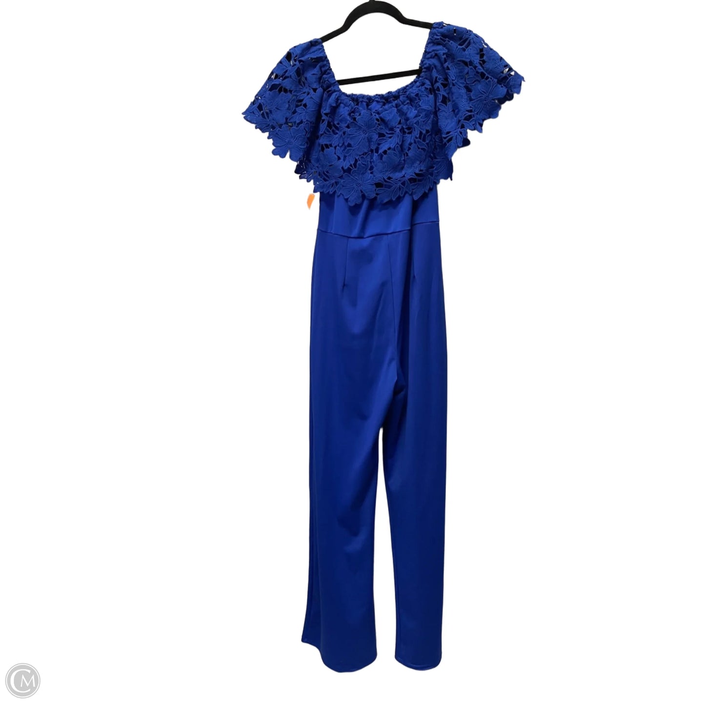 Jumpsuit By Clothes Mentor In Blue, Size: L