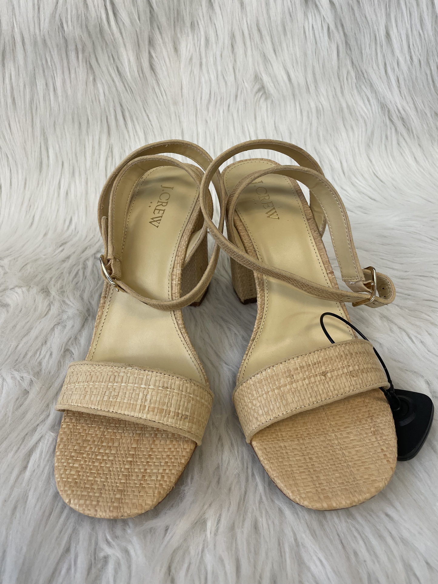 Sandals Heels Block By J. Crew  Size: 10