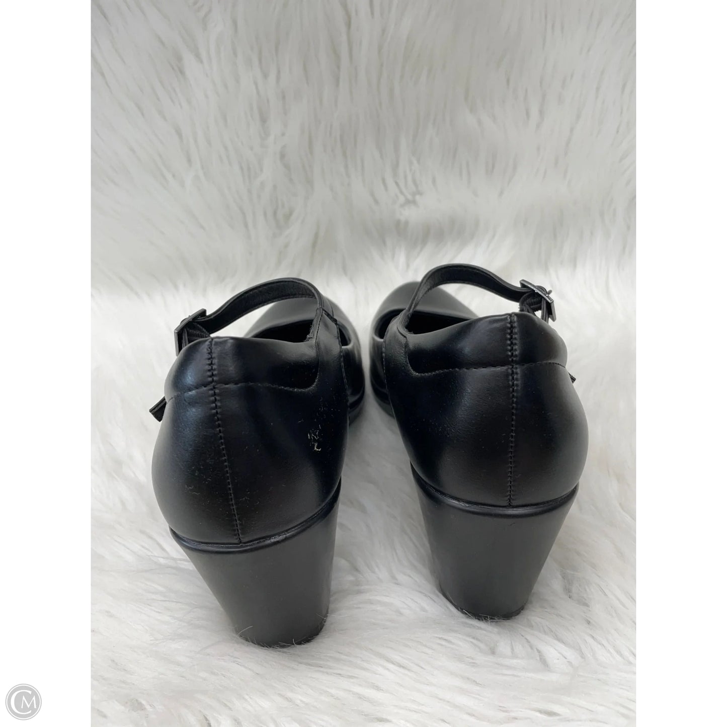 Shoes Heels Block By dream paris  In Black, Size: 11