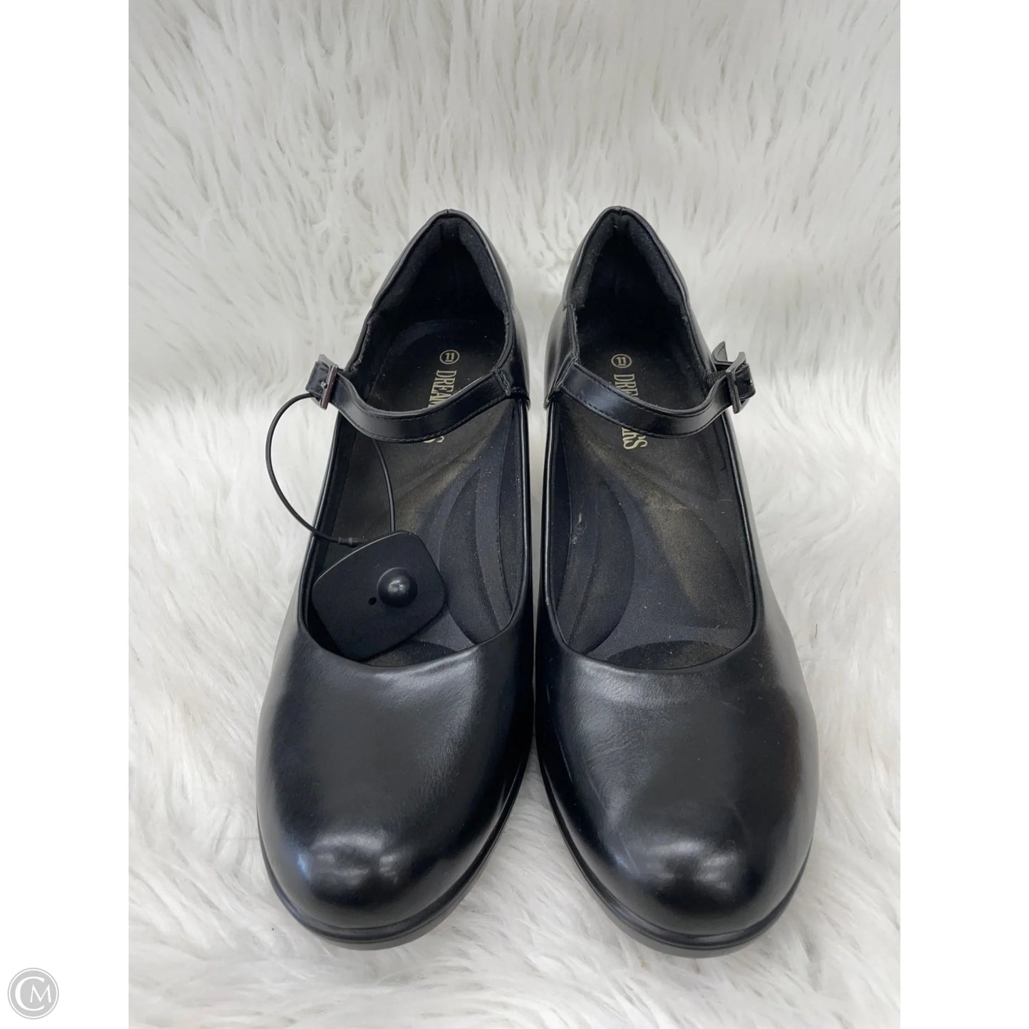 Shoes Heels Block By dream paris  In Black, Size: 11