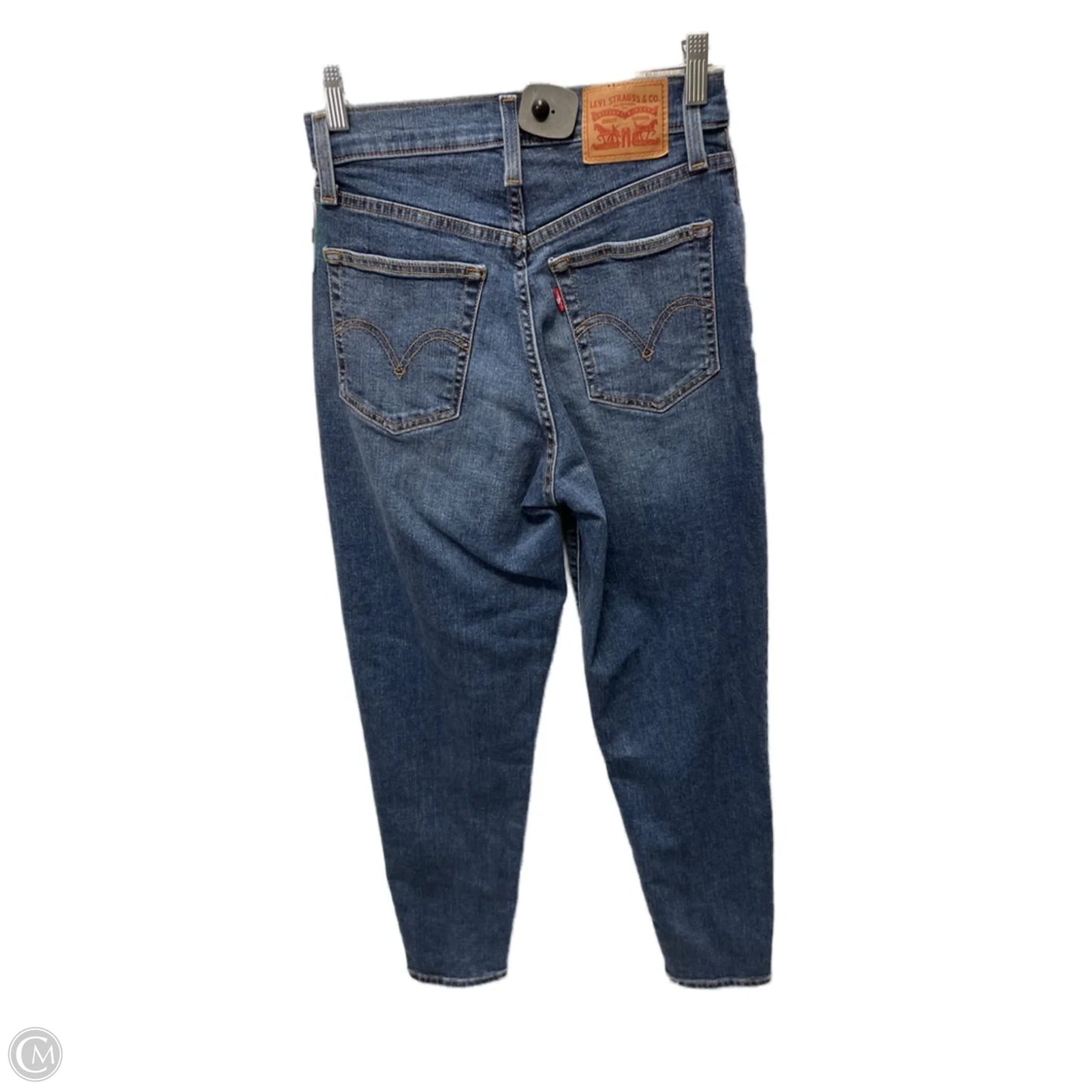 Jeans Skinny By Levis In Blue Denim, Size: 2
