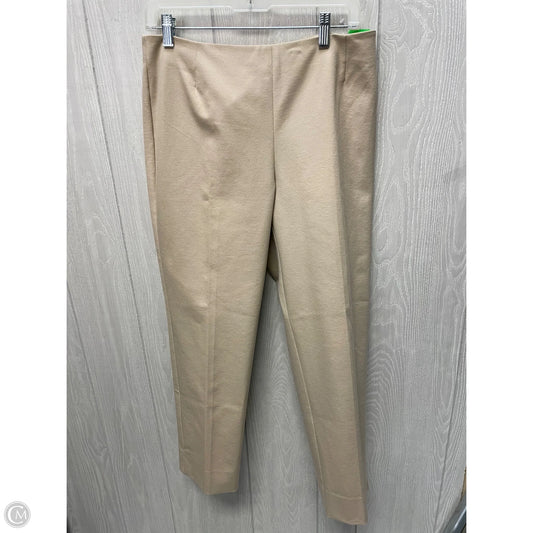 Pants Designer By Lafayette 148 In Tan, Size: 10