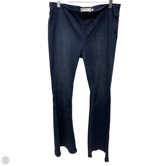 Jeans Boot Cut By Free People In Blue Denim, Size: 8