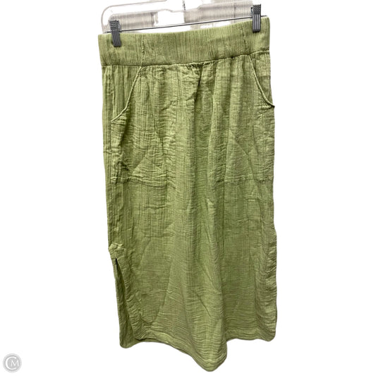 Skirt Maxi By Free People In Green, Size: 10