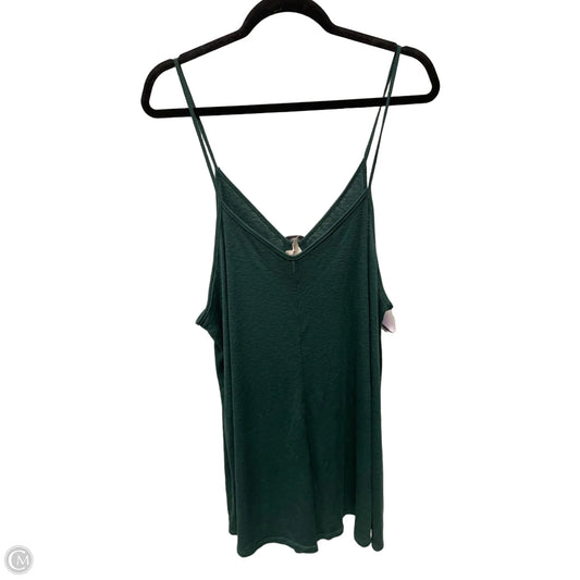 Top Sleeveless By Free People In Green, Size: M