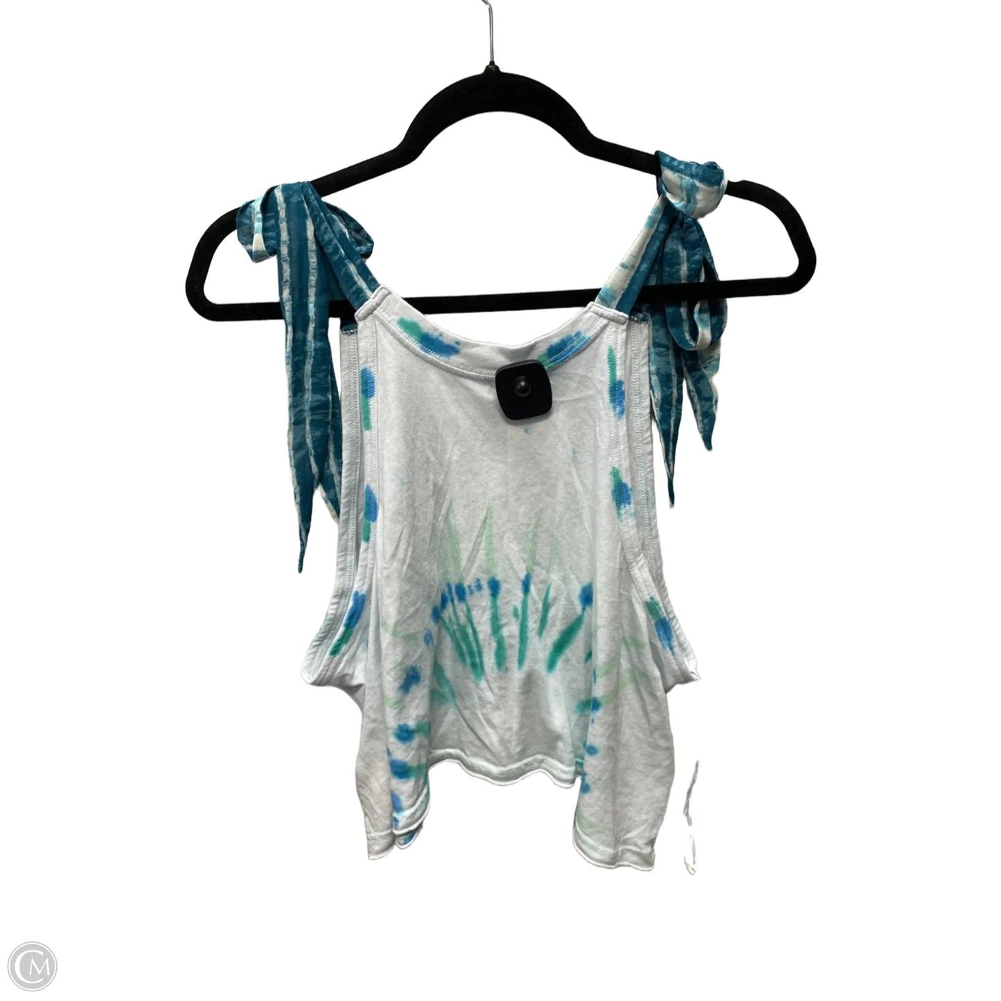 Top Sleeveless By Free People In Blue & Green, Size: M