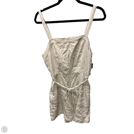 Romper By Old Navy In Tan & White, Size: L