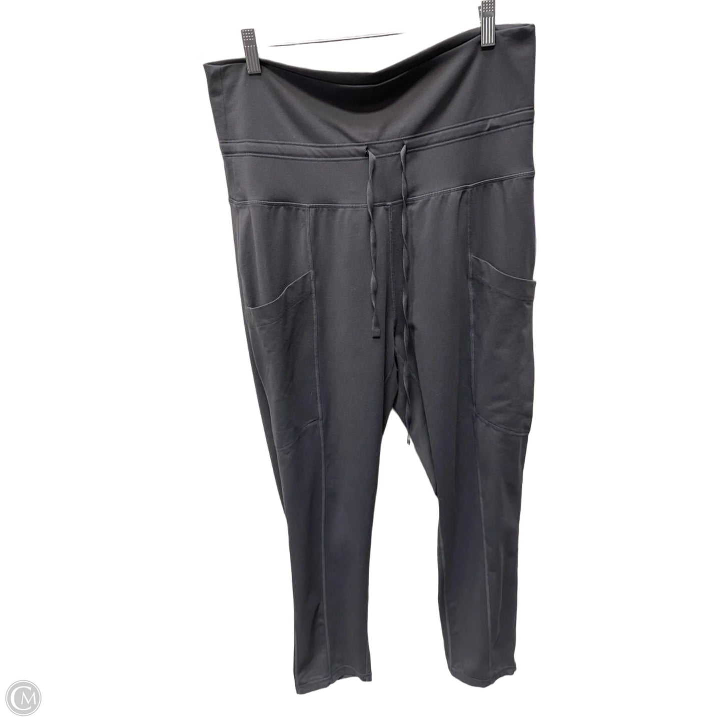 Athletic Pants By Fabletics In Grey, Size: 14