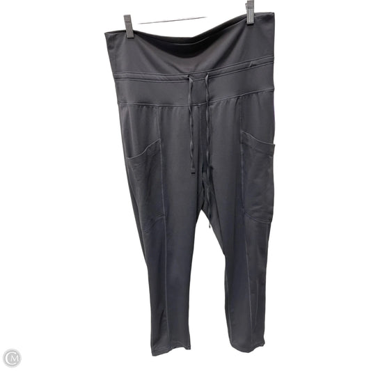 Athletic Pants By Fabletics In Grey, Size: 14