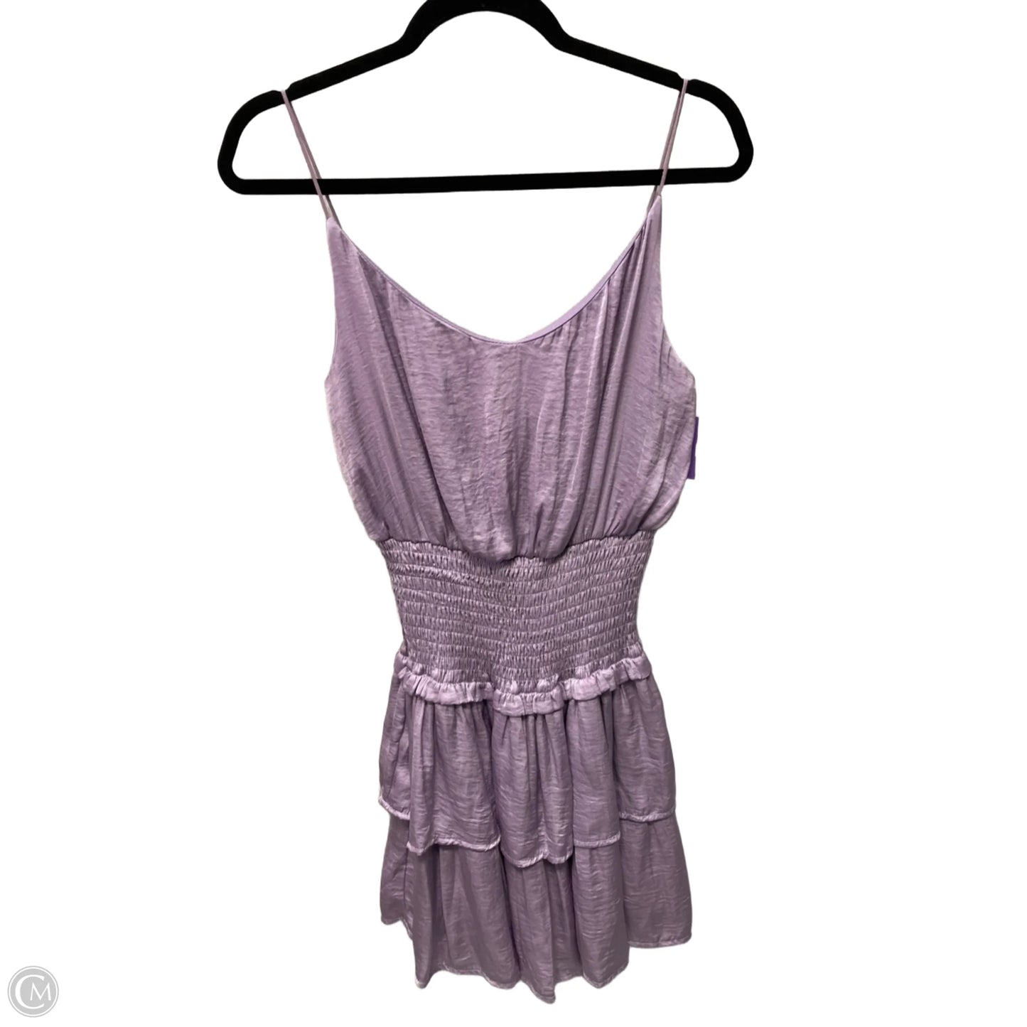 Dress Casual Short By She + Sky In Purple, Size: S